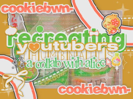 ✨ ── re⇗creating ﹏ YOU%ubers ⸝⸝ thumbs︲