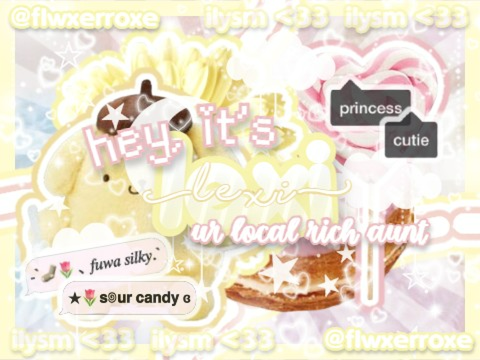 ☰ ✿ 800+ b•⩊•nner contest ⧘ entry for Lexi Ꮺ ... ╮