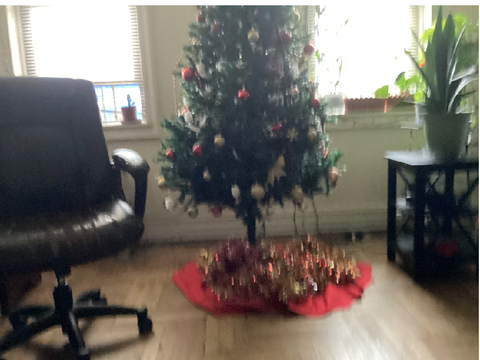 My christmas tree without the lights