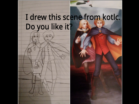 drew a scene from kotlc
