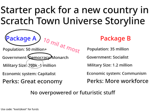 Scratch Town Universe Starter Packages remix remix