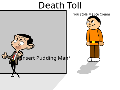 FNF Death Toll But CT, Pudding Man And Mr Bean Sing It