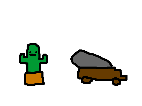 Cactus in a Cannon
