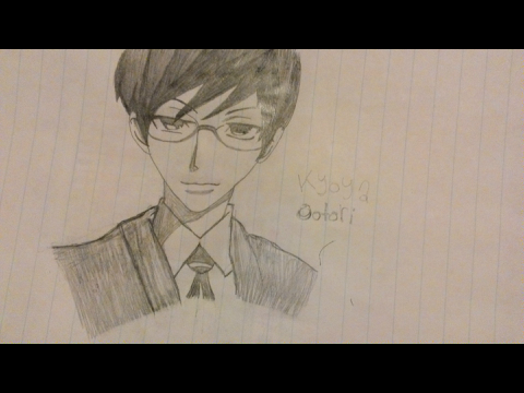 I Drew Kyoya Ootori