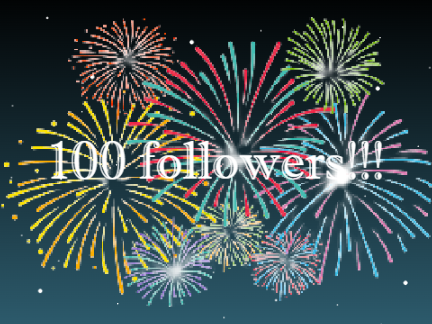 100 followers!!!