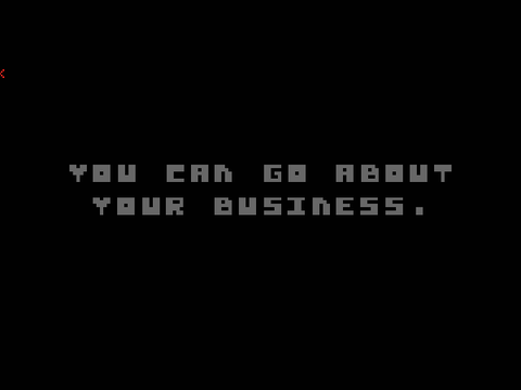 THERE IS NO GAME! 