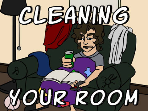 Cleaning Your Room In A Nutshell #Animations #Stories #All #Art #Music