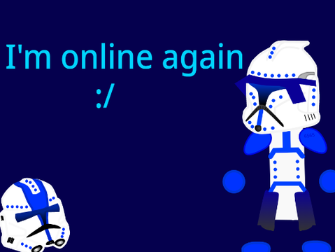 I'm back