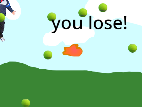 dodge the tennis