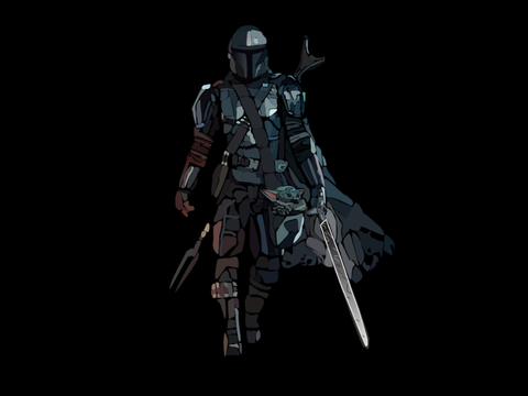 Mandalorian Blockshade