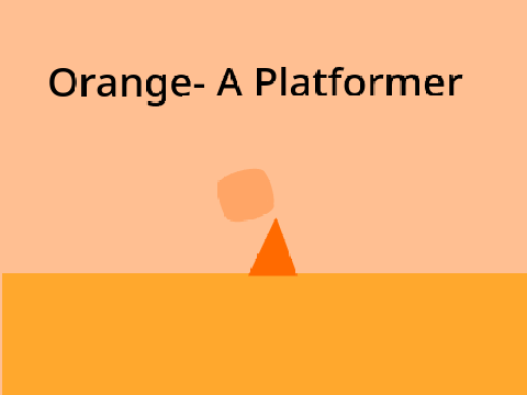 Orange- A Platformer