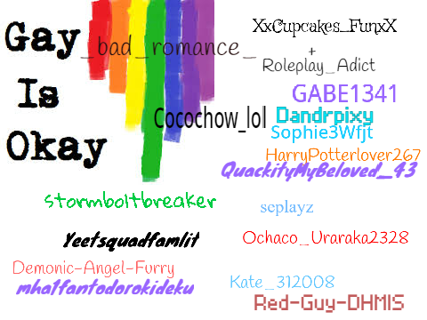  #GayIsOkay sign if you think its okay remix remix remix remix remix remix remix  remix remix… remix