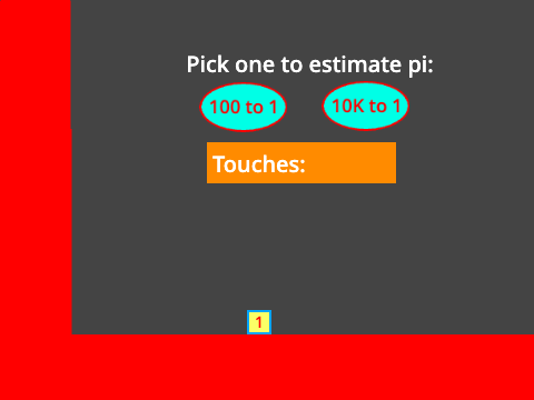 Generating Pi from Masses