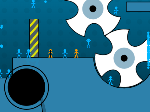 [New Area!] Massive Multiplayer platformer v.2.2 New Year Update with Fireworks!
