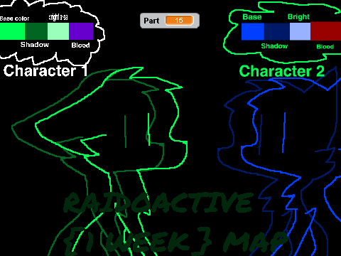 _-_Radioactive_-_ { 1 Week } Line Art MAP