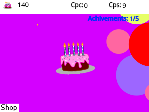 Cake clicker! (HUGE UPDATE!) #games #all