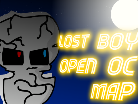 ⤗ lost boy ∞ OPEN OC & PALLET MAP ⬼ (filler)