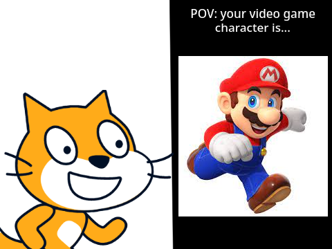 Scratch Cat Becomes Uncanny Over Video Game Characters