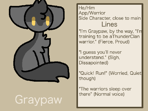 OPEN ◊ Warrior Cats Auditions ◊ OPEN (Audition)