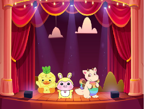 Moriah's characters singing!!