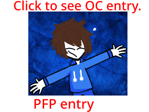 PFP and OC entry for @ClawTheGreeter