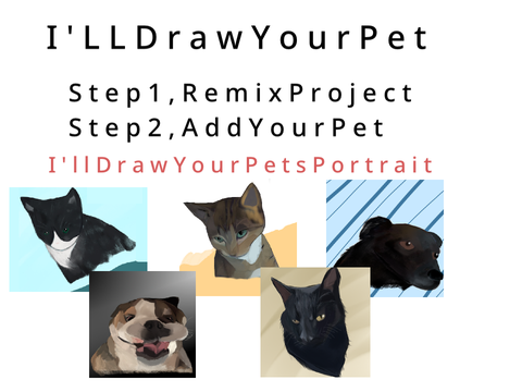 Pet Portraits *Open* remix