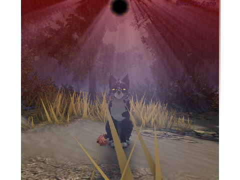 my sol cosplay with an edited screenshot