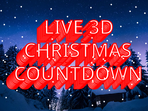 3D Christmas Countdown