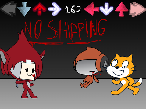 Giga sprite test but with crazy scratch cat.