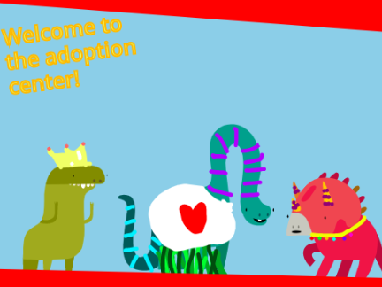 Dino Adoption Center :D  #UPDATE#