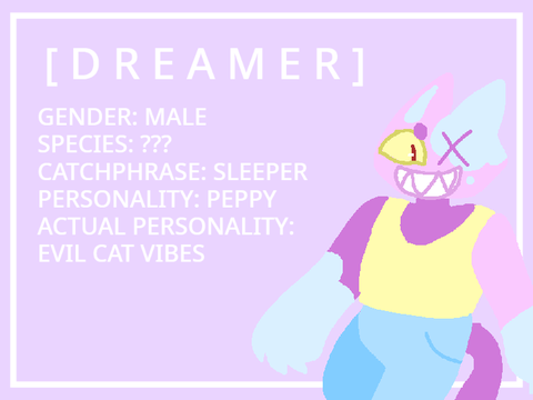 introducing DREAMER // ACNH // oc