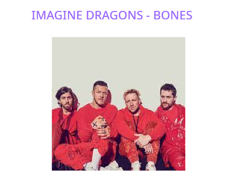 Imagine Dragons - Bones - Music