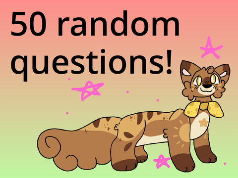 50 random questions! remix