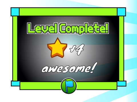 Geometry Dash Level Complete