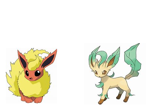 Flareon Vs Leafeon