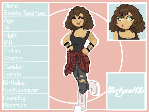 Brooke Sparrow || RP || Mythical High