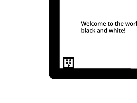 The World of Black and White- A Scrolling Platformer