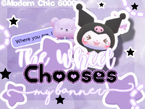 The Wheel Chooses my banner!! 