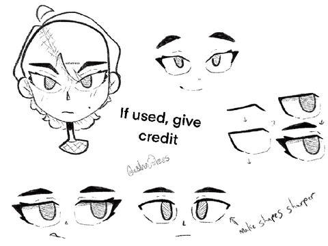 Eye style practicing!