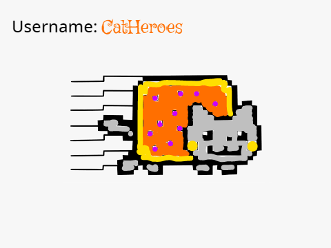 Colour in The Nyan Cat CatHeroes' Remix