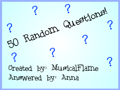 50 Random Questions which distracted me somehow