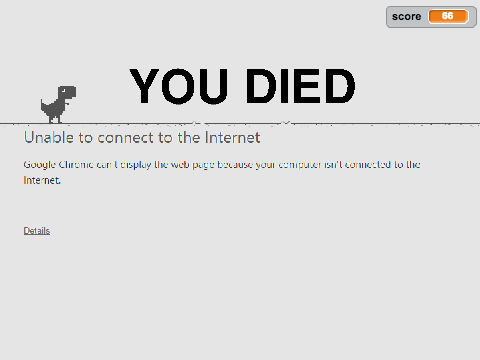 google hidden dinasaur game