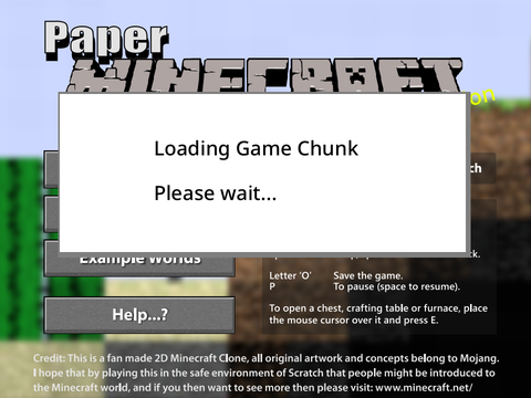 Paper Minecraft : 
