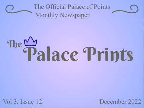 ☆ Vol 3, Issue 12 • The Palace Prints ☆