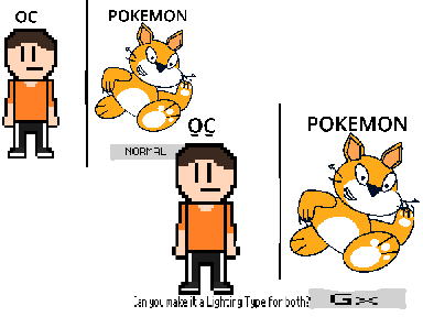 I will make your OC into a pokemon cool