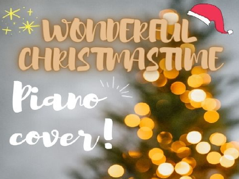 ♪ wonderful christmastime piano cover!