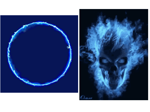 blue fire