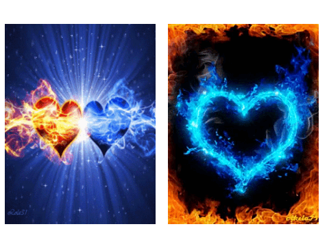 blue and red fire (my coolest one)