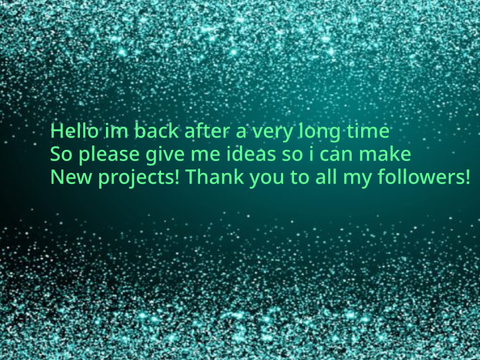 I’m back!