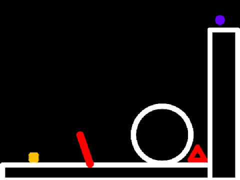 S-Q-U-A-R-E || Pen Platformer || #Games #Art #All #Trending